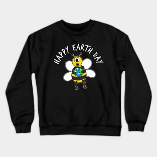 Earth Day Bee Crewneck Sweatshirt